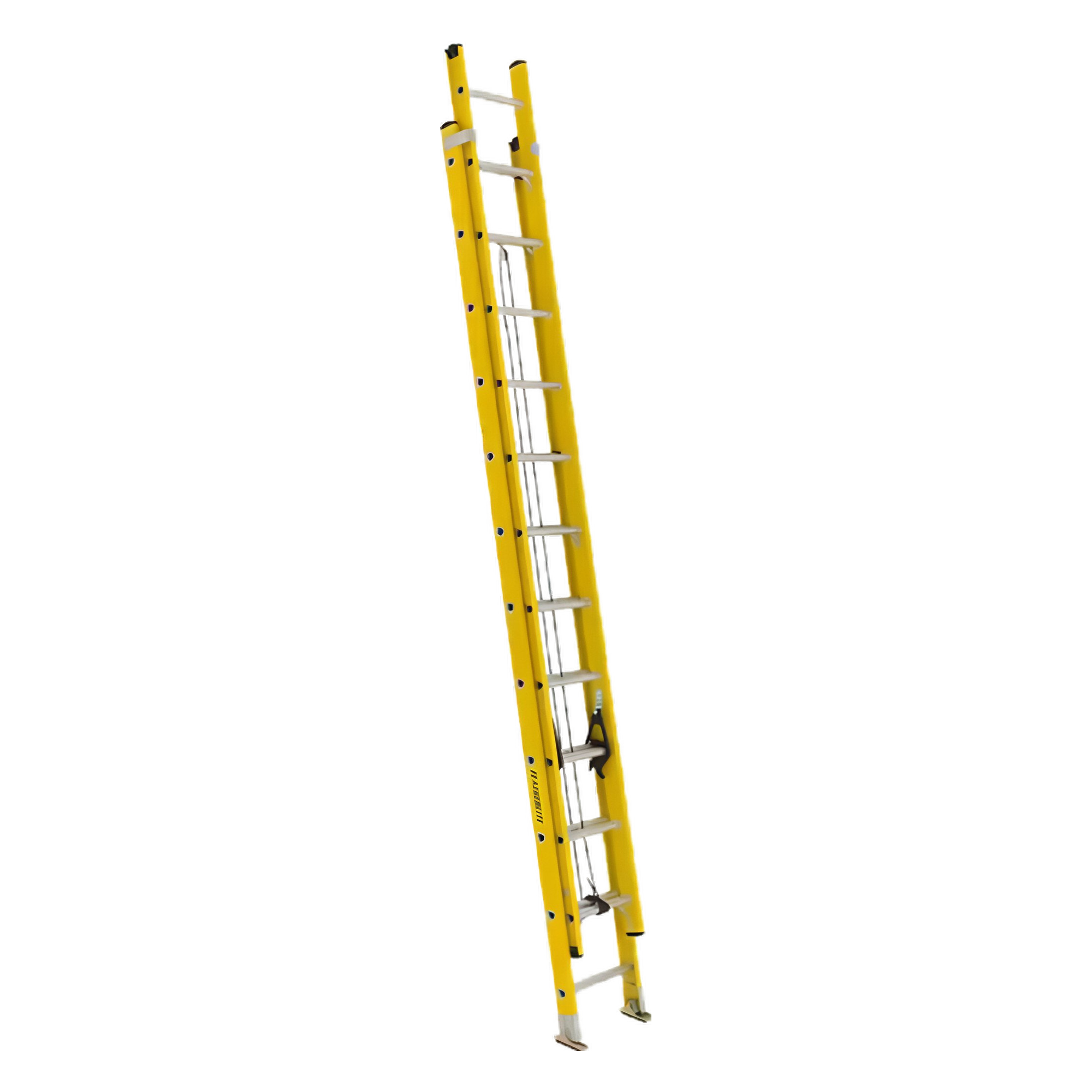 2by 12 Step Fiberglass Extension Ladder (7.4M)