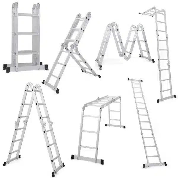 4by10 aluminium folding ladder 40ft