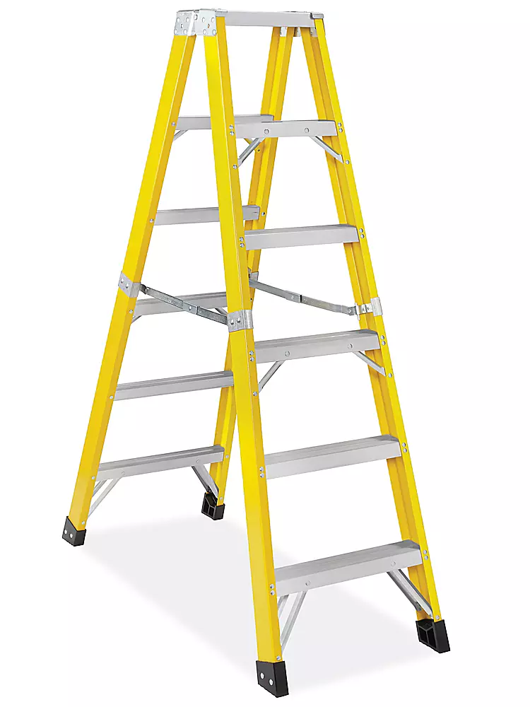 Fiberglass Double Step Ladders