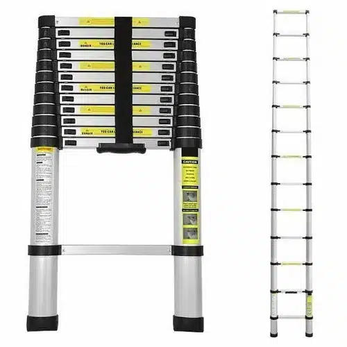 3.8M Aluminium Telescopic Ladder